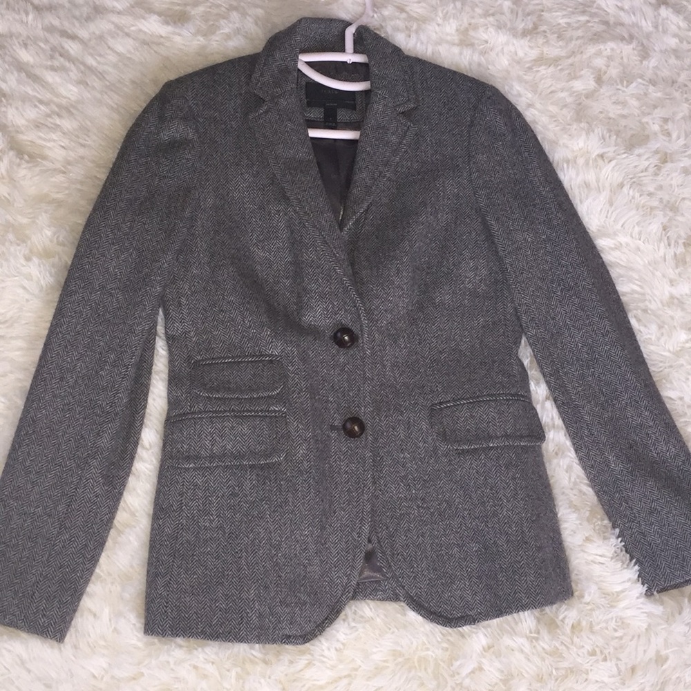J.crew size 4 tweed jacket EUC